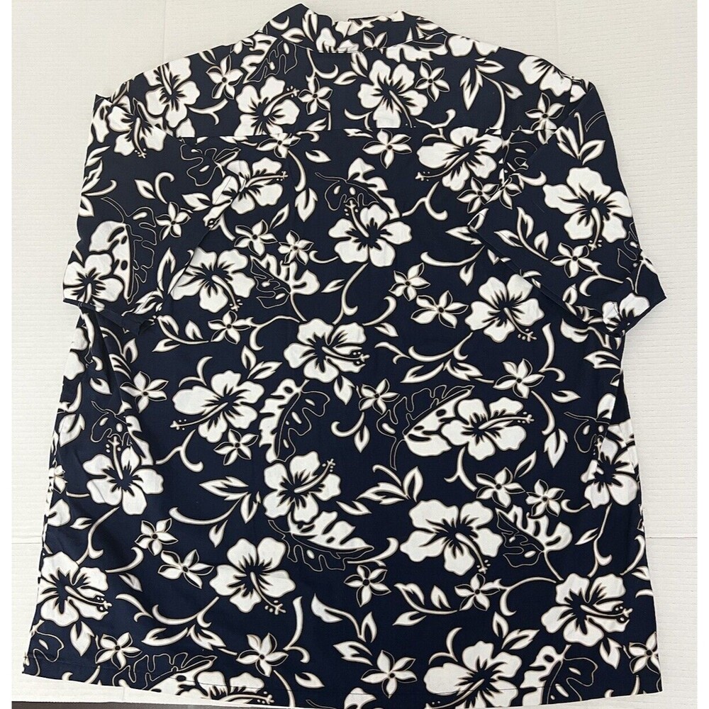 Hilo Hattie "The Hawaiian Original" Shirt Flower Print Made in Hawaii Size Large